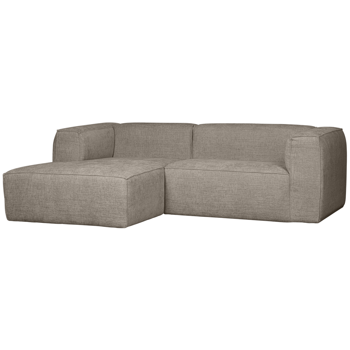 Bean Chaise Longue Links Grove Melange Travertin van WOOOD – Luxe comfort op maat van PureWonen. Vraag naar de beste prijs.