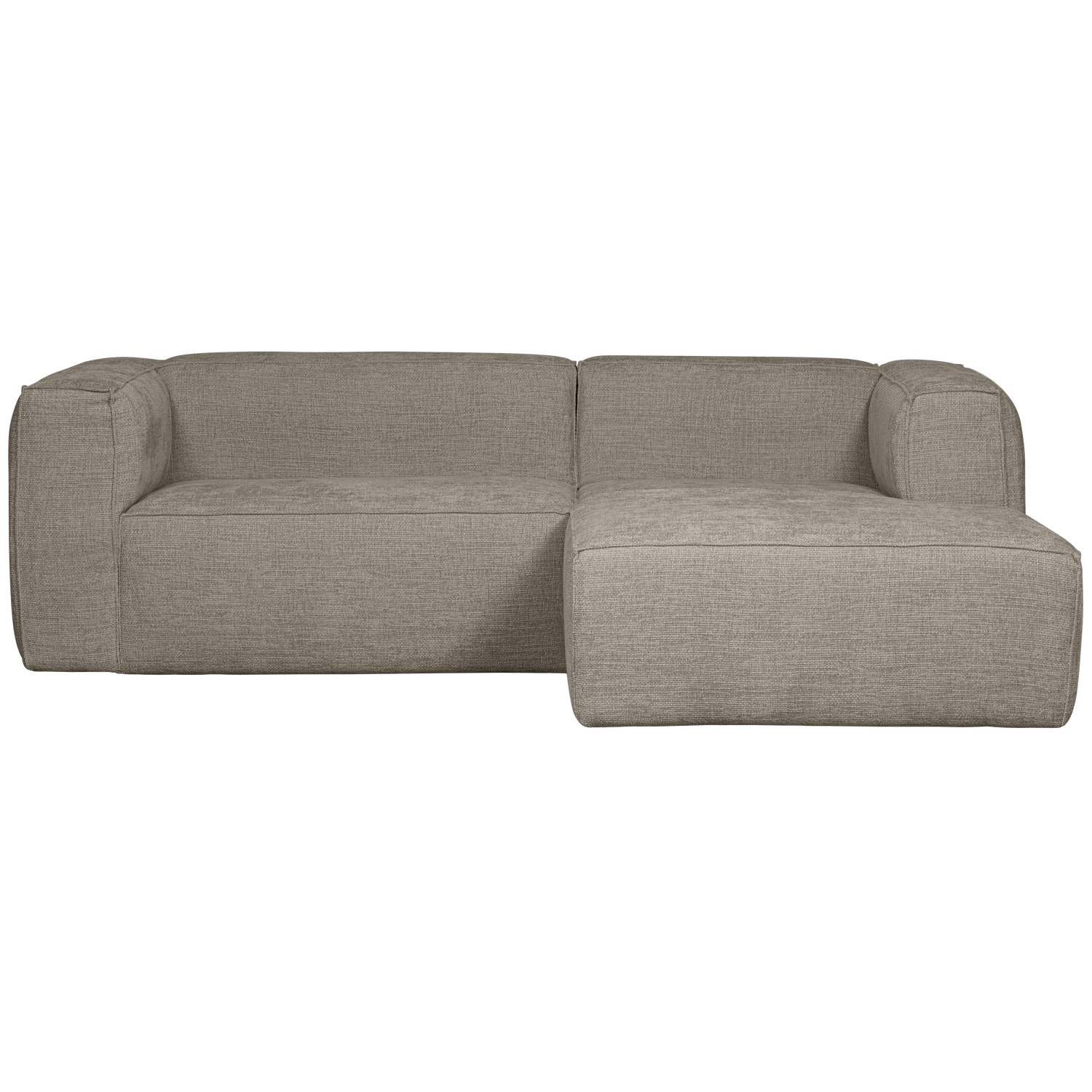 Bean Chaise Longue Rechts Grove Melange Travertin van WOOOD – Luxe comfort op maat van PureWonen. Vraag naar de beste prijs.