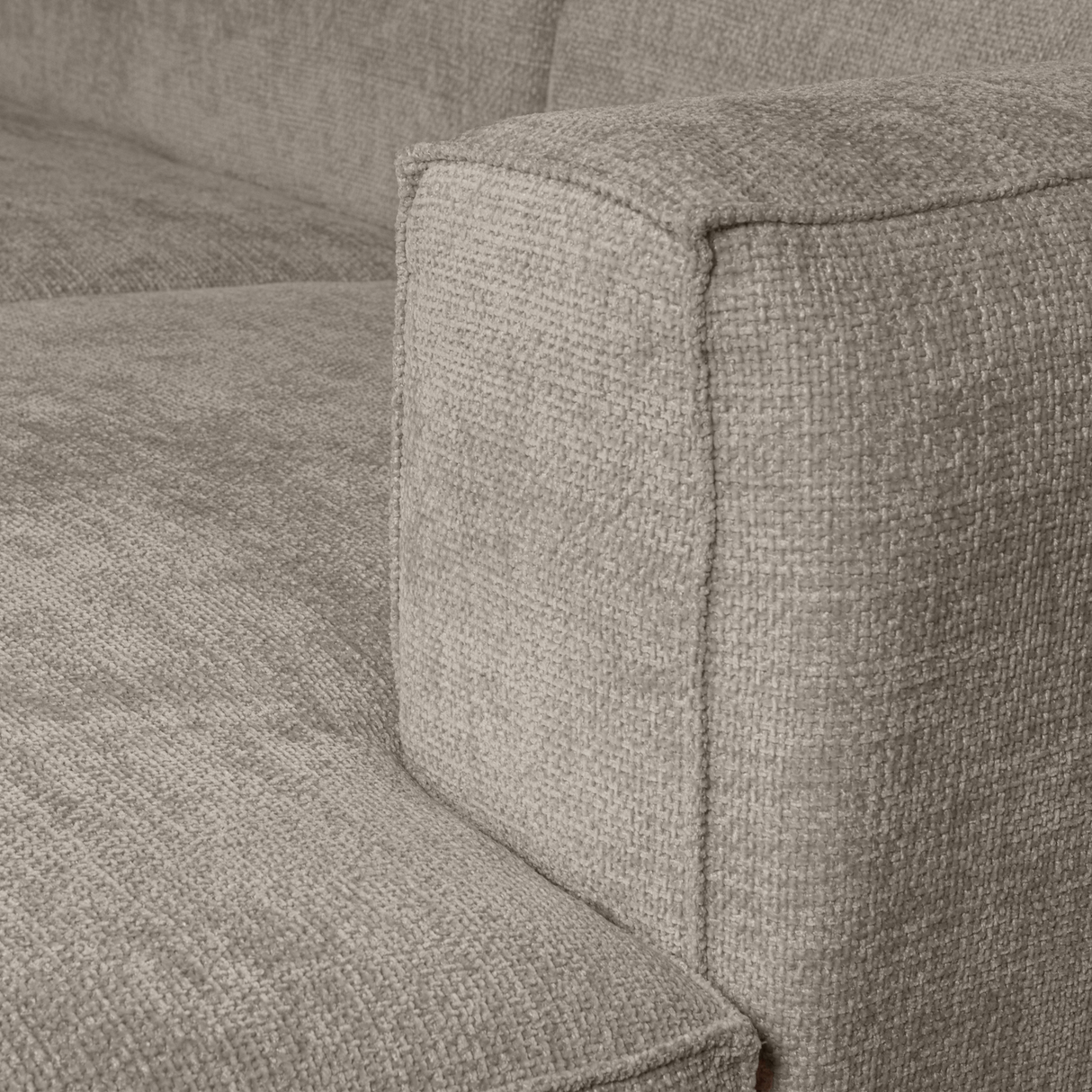 Bean Chaise Longue Rechts Grove Melange Travertin van WOOOD – Luxe comfort op maat van PureWonen. Vraag naar de beste prijs.