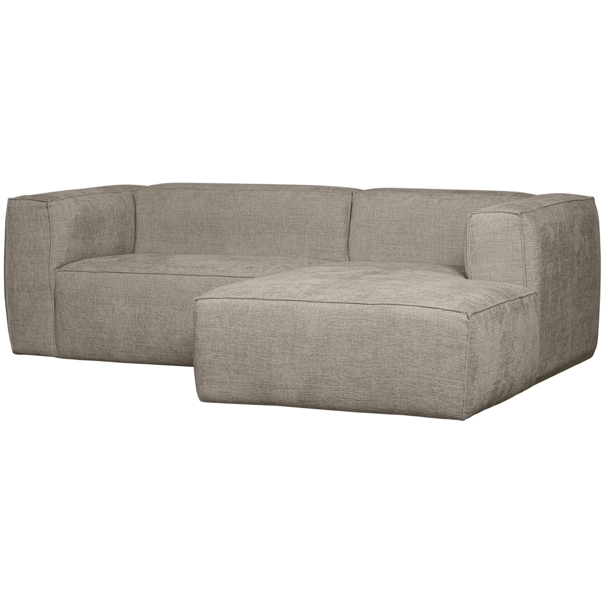 Bean Chaise Longue Rechts Grove Melange Travertin van WOOOD – Luxe comfort op maat van PureWonen. Vraag naar de beste prijs.