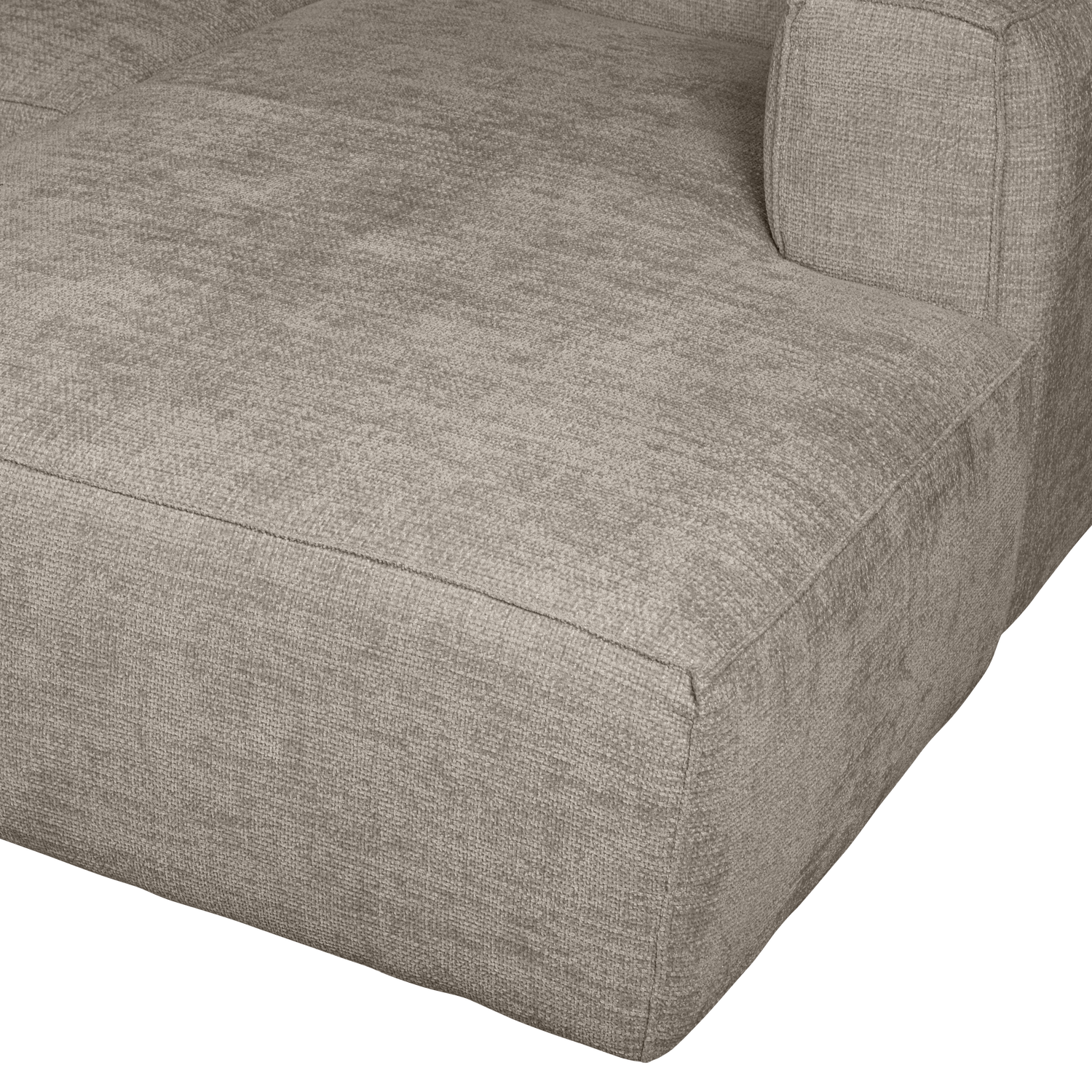 Bean Chaise Longue Rechts Grove Melange Travertin van WOOOD – Luxe comfort op maat van PureWonen. Vraag naar de beste prijs.
