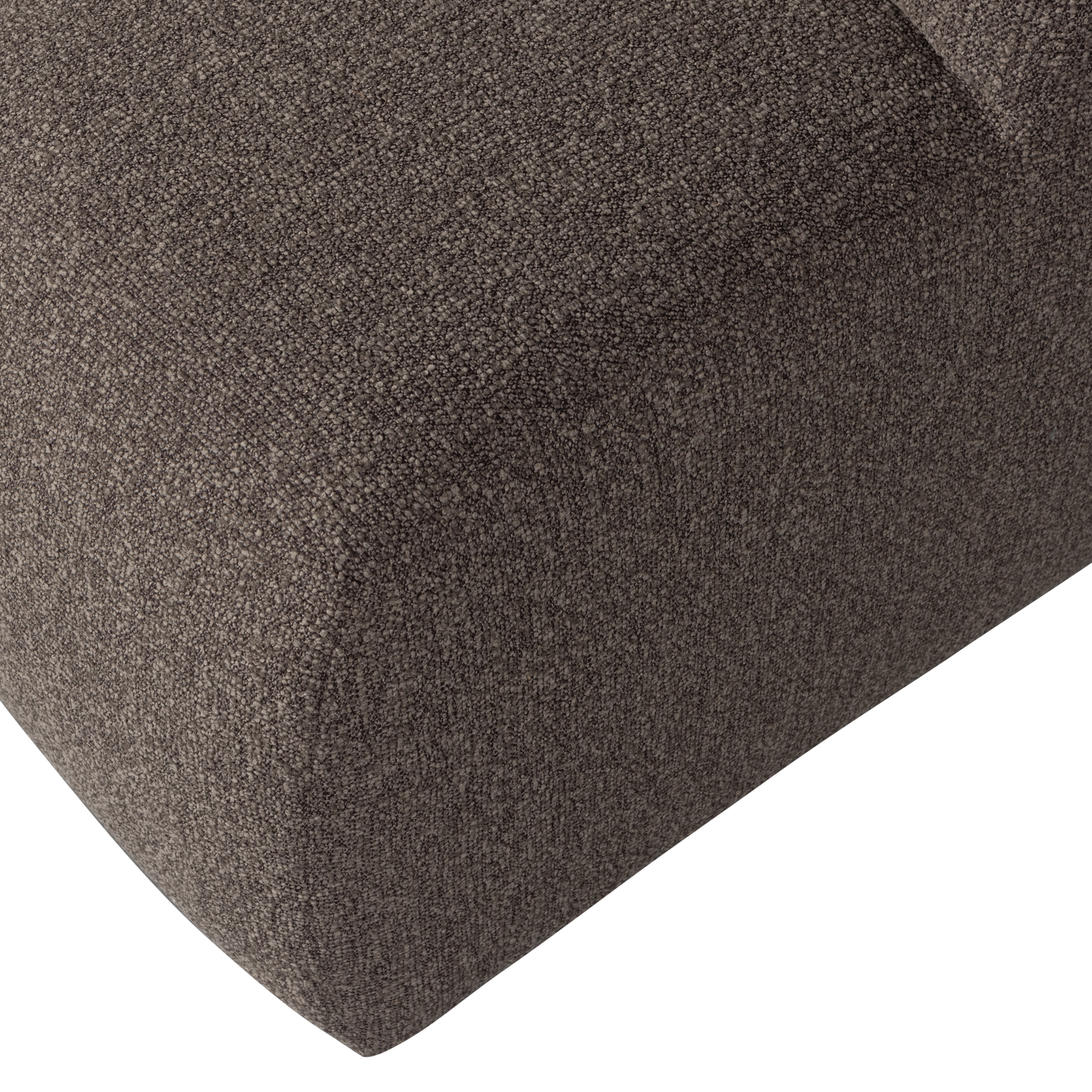 Mojo Poef Boucle Bruin Melange