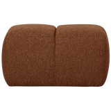 Mojo Poef Boucle Roestbruin Melange
