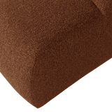 Mojo Poef Boucle Roestbruin Melange