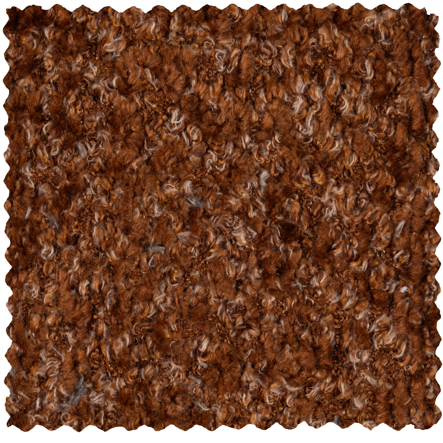 Mojo Eetbankje 84 Cm Met Rugleuning Wollig Roestbruin