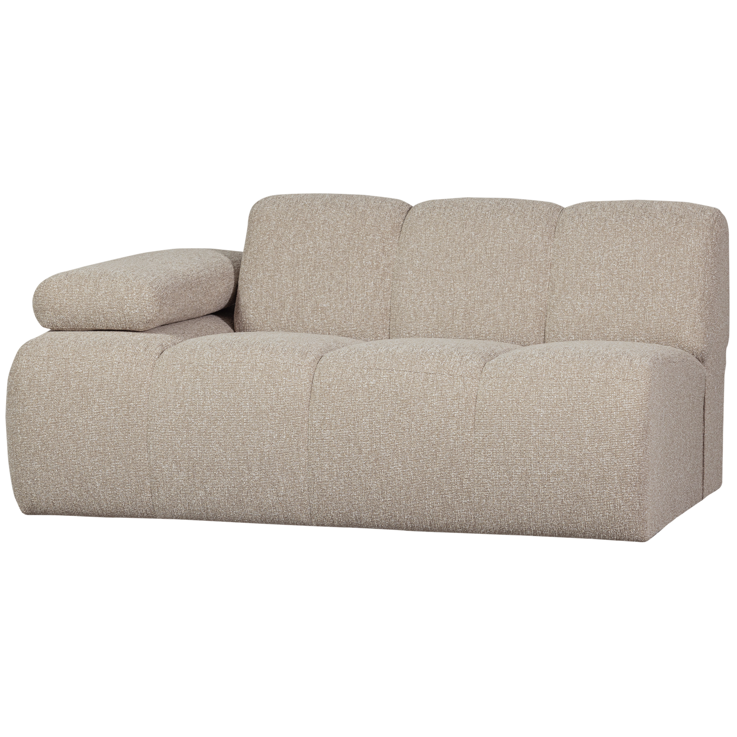 Mojo 1,5 Zits Element Arm Links Boucle Beige Melange