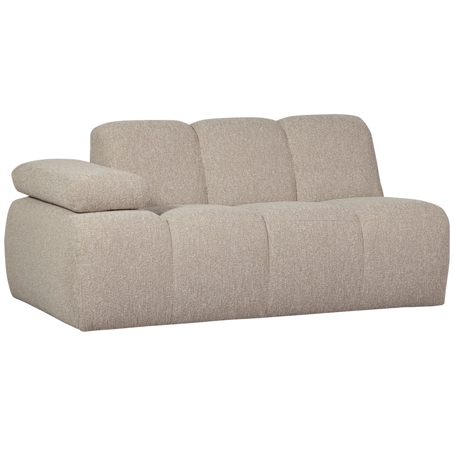 Mojo 1,5 Zits Element Arm Links Boucle Beige Melange