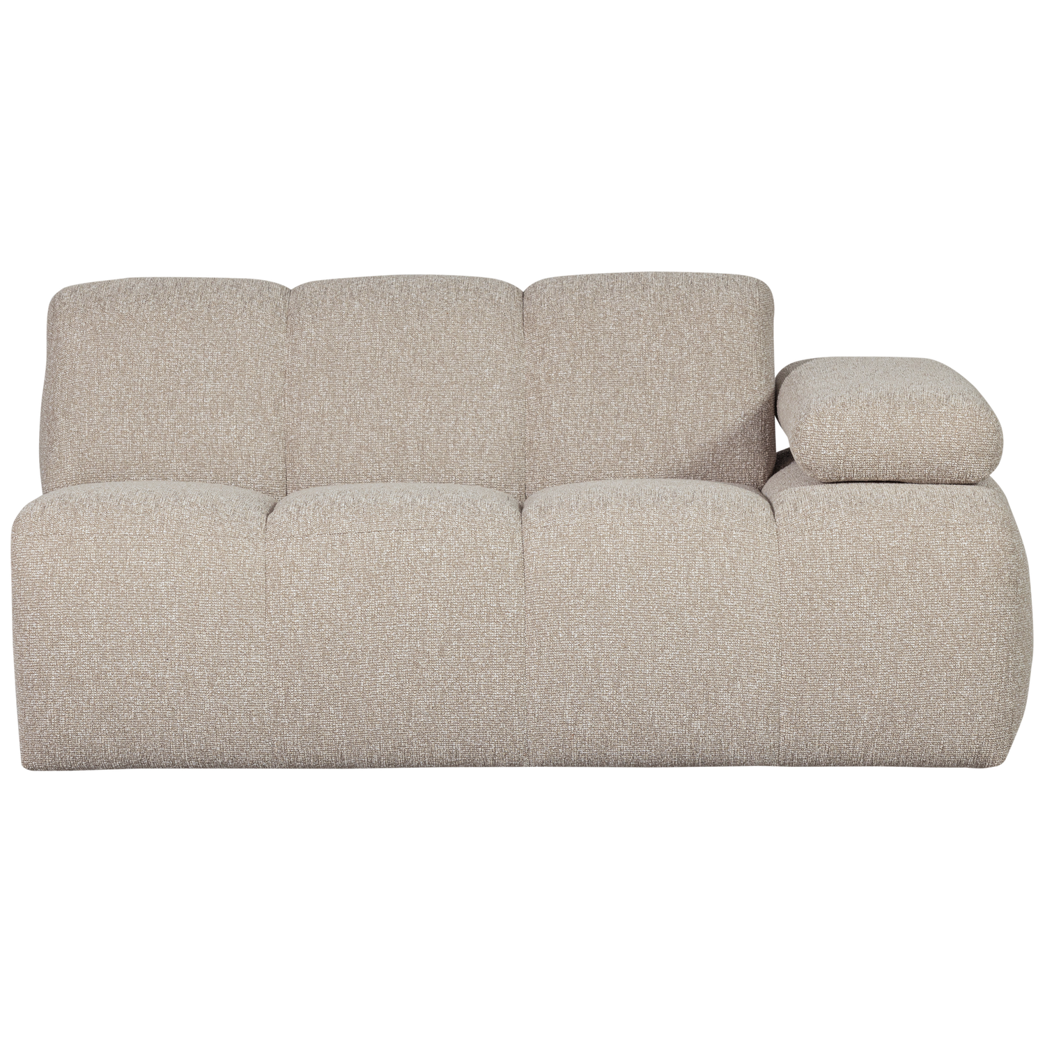 Mojo 1,5 Zits Element Arm Rechts Boucle Beige Melange