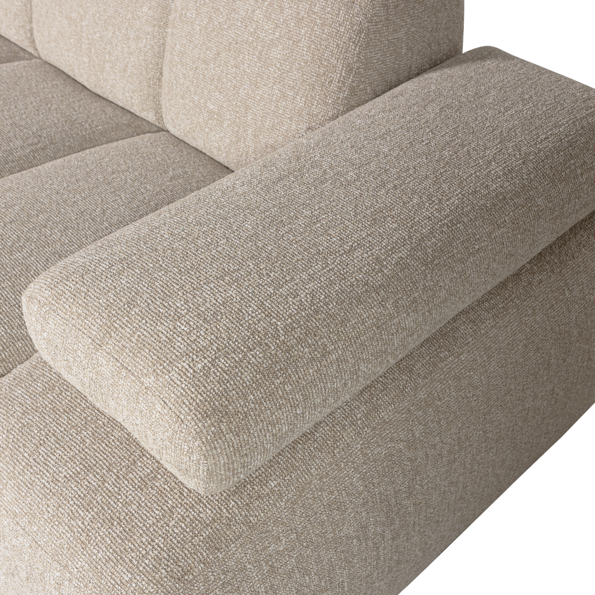 Mojo 1,5 Zits Element Arm Rechts Boucle Beige Melange