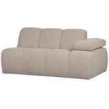 Mojo 1,5 Zits Element Arm Rechts Boucle Beige Melange