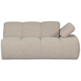 Mojo 1,5 Zits Element Arm Rechts Boucle Beige Melange