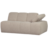 Mojo 1,5 Zits Element Arm Rechts Boucle Beige Melange
