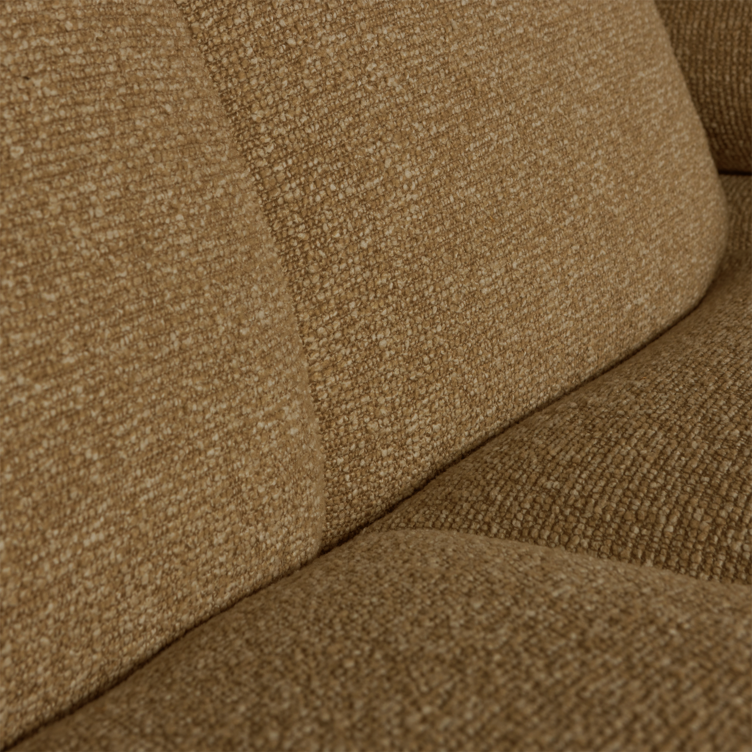 Mojo Chaise Longue Bank Links Boucle Geel/Bruin Melange
