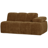 Mojo 1,5 Zits Element Arm Rechts Ribstof Honinggeel van WOOOD – Luxe comfort op maat van PureWonen. Vraag naar de beste prijs.