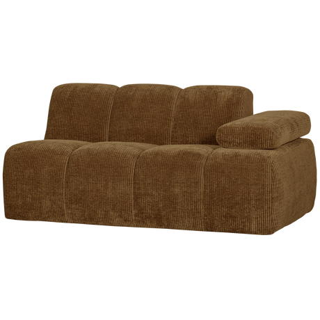Mojo 1,5 Zits Element Arm Rechts Ribstof Honinggeel van WOOOD – Luxe comfort op maat van PureWonen. Vraag naar de beste prijs.