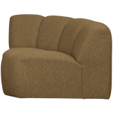 Mojo Hoekelement Boucle Geel/Bruin Melange