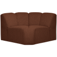 Mojo Hoekelement Boucle Roestbruin Melange van WOOOD – Luxe comfort op maat van PureWonen. Vraag naar de beste prijs.