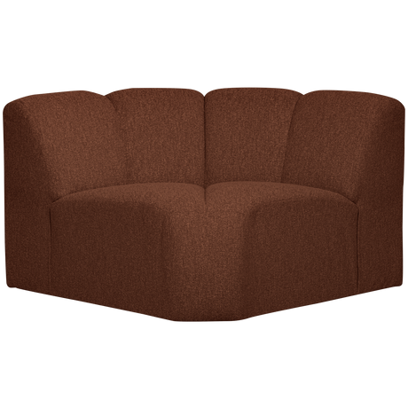Mojo Hoekelement Boucle Roestbruin Melange van WOOOD – Luxe comfort op maat van PureWonen. Vraag naar de beste prijs.