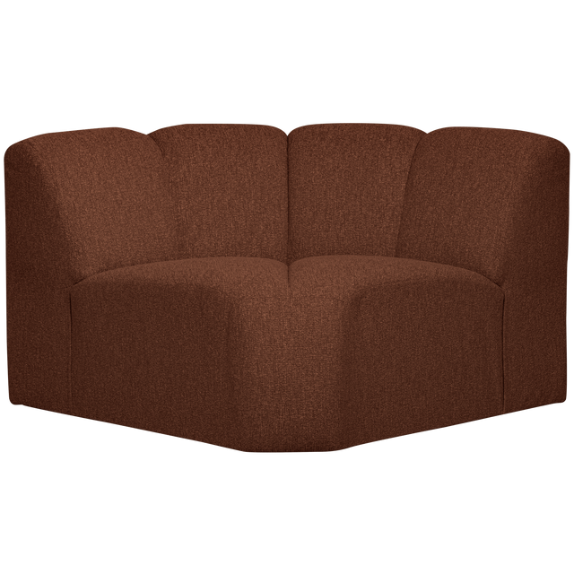 Mojo Hoekelement Boucle Roestbruin Melange van WOOOD – Luxe comfort op maat van PureWonen. Vraag naar de beste prijs.