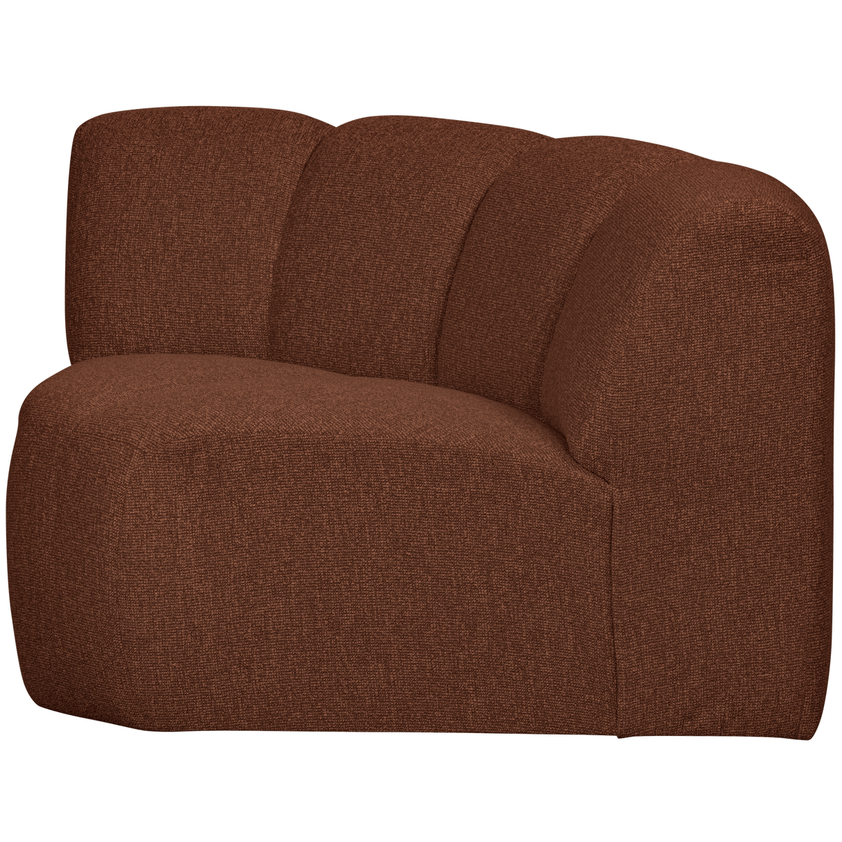 Mojo Hoekelement Boucle Roestbruin Melange van WOOOD – Luxe comfort op maat van PureWonen. Vraag naar de beste prijs.
