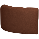 Mojo Hoekelement Boucle Roestbruin Melange van WOOOD – Luxe comfort op maat van PureWonen. Vraag naar de beste prijs.