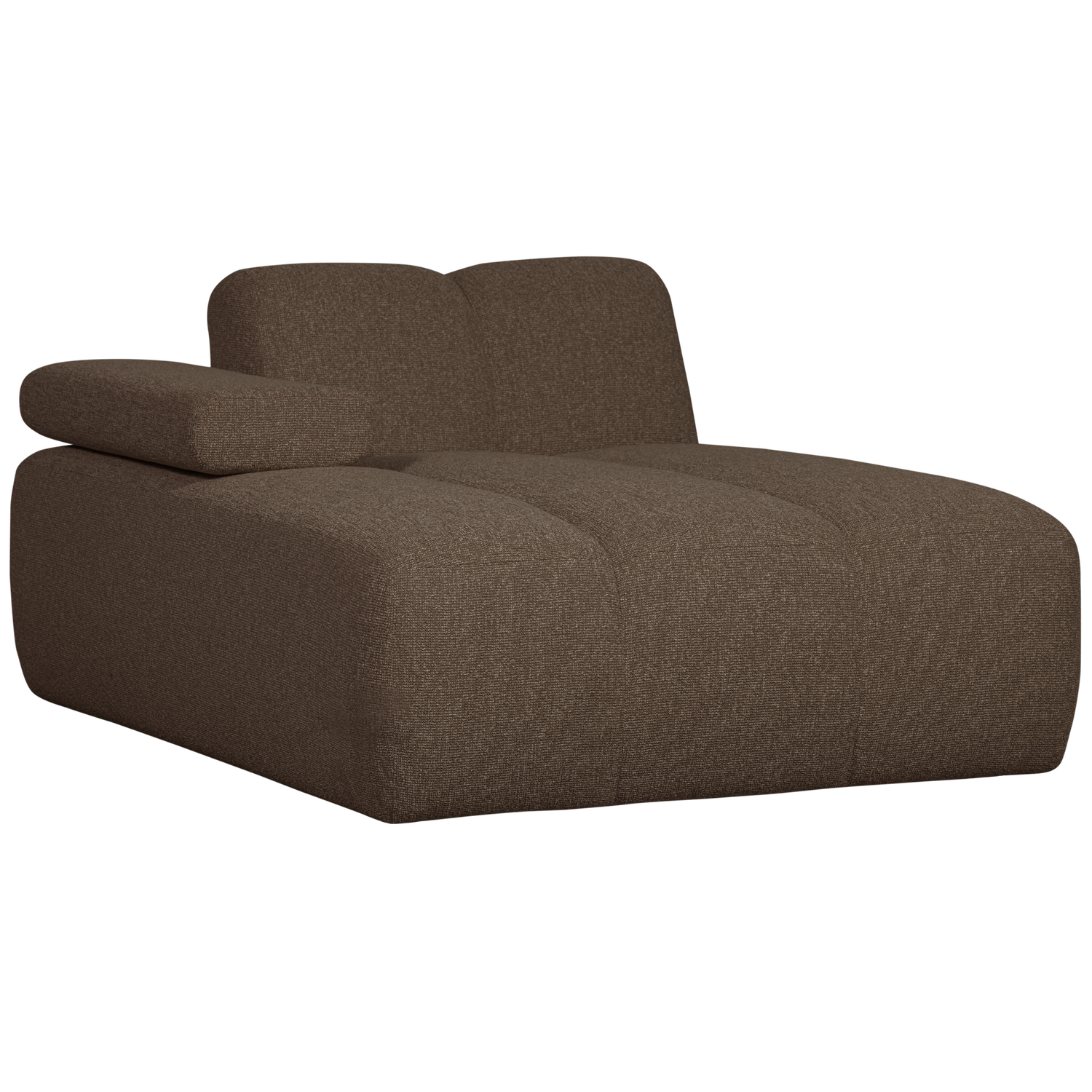 Mojo Chaise Longue Element Links Boucle Bruin Melange