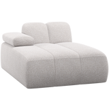 Mojo Chaise Longue Element Links Boucle Ecru Melange