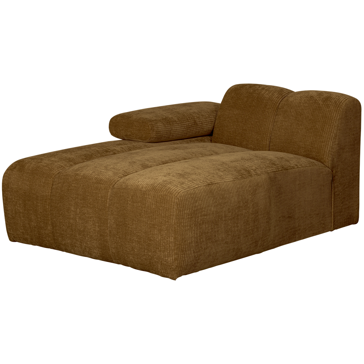 Mojo Chaise Longue Element Links Ribstof Honinggeel