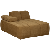 Mojo Chaise Longue Element Links Ribstof Honinggeel