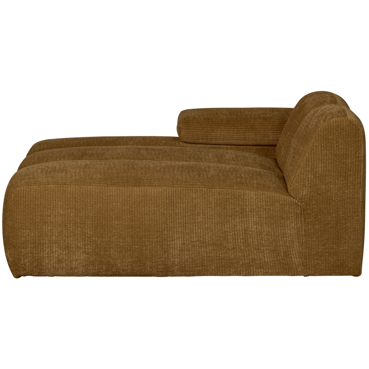 Mojo Chaise Longue Element Links Ribstof Honinggeel