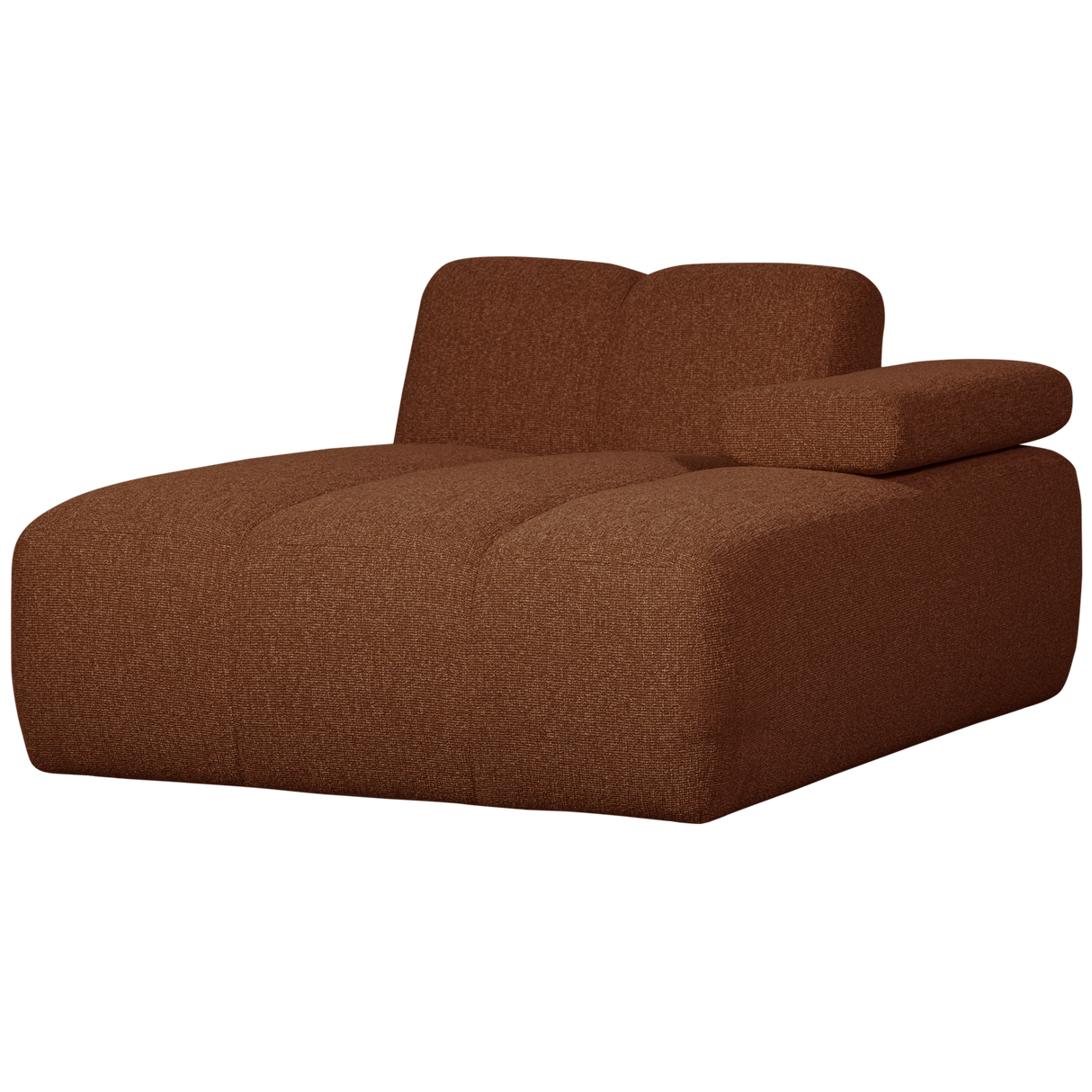 Mojo Chaise Longue Element Rechts Boucle Roestbruin Melange van WOOOD – Luxe comfort op maat van PureWonen. Vraag naar de beste prijs.