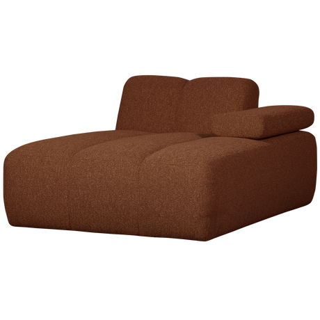 Mojo Chaise Longue Element Rechts Boucle Roestbruin Melange van WOOOD – Luxe comfort op maat van PureWonen. Vraag naar de beste prijs.