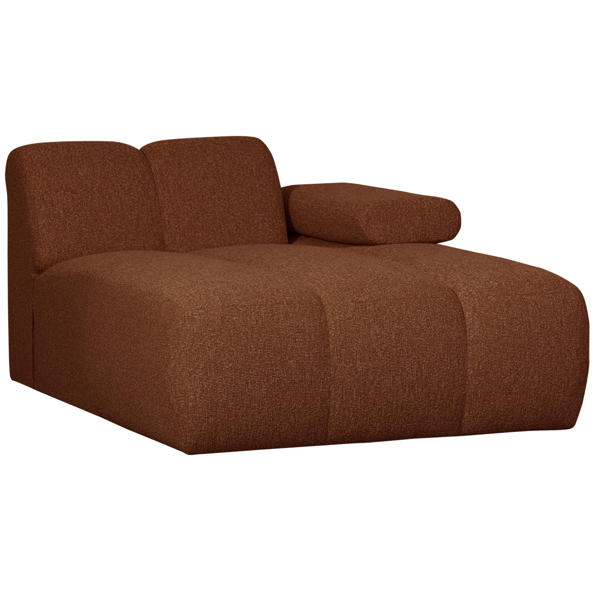 Mojo Chaise Longue Element Rechts Boucle Roestbruin Melange van WOOOD – Luxe comfort op maat van PureWonen. Vraag naar de beste prijs.