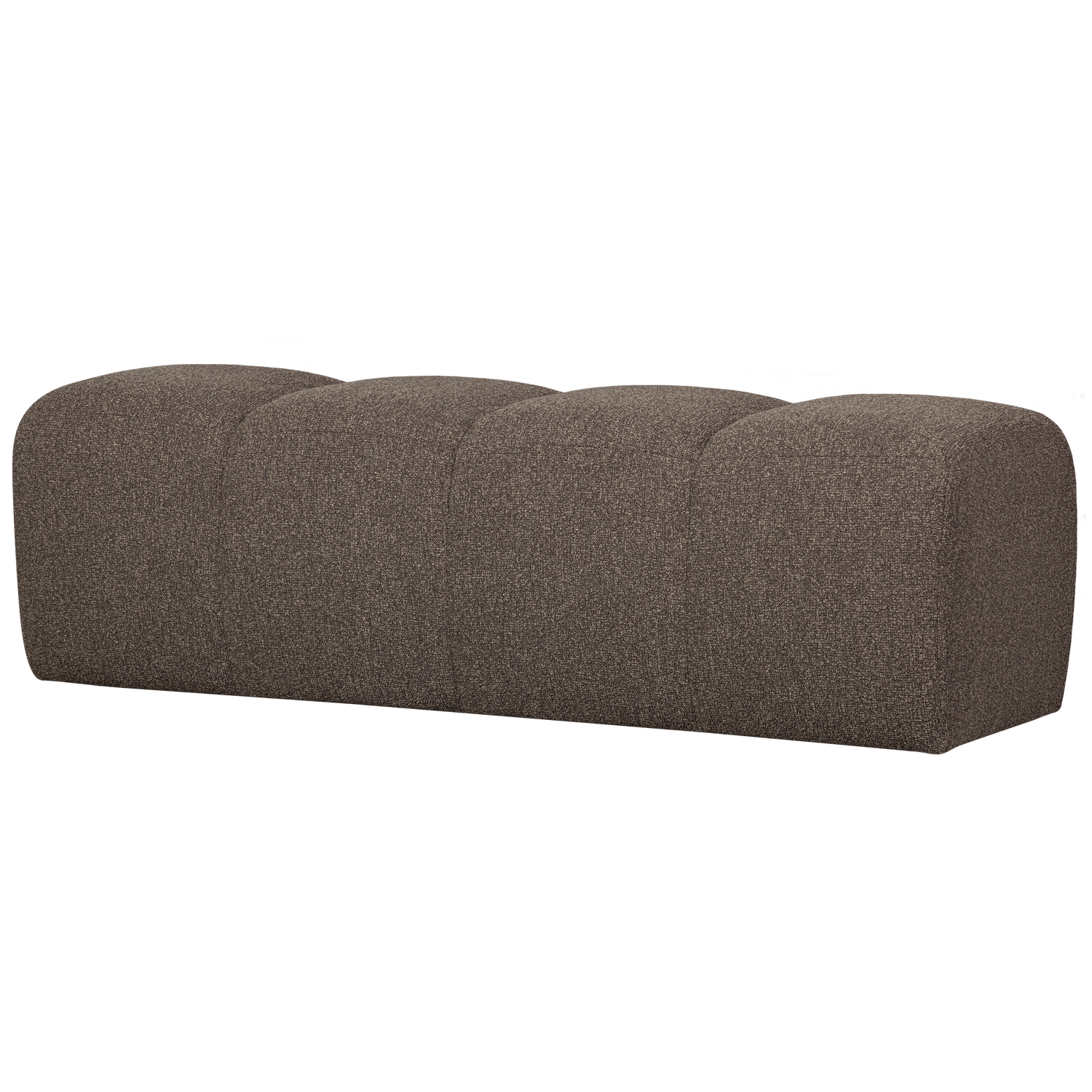 Mojo Eetbankje 164 Cm Boucle Bruin Melange