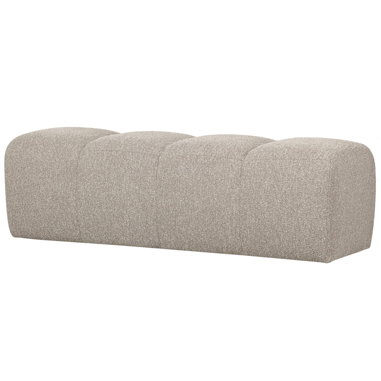 Mojo Eetbankje 164 Cm Boucle Beige Melange