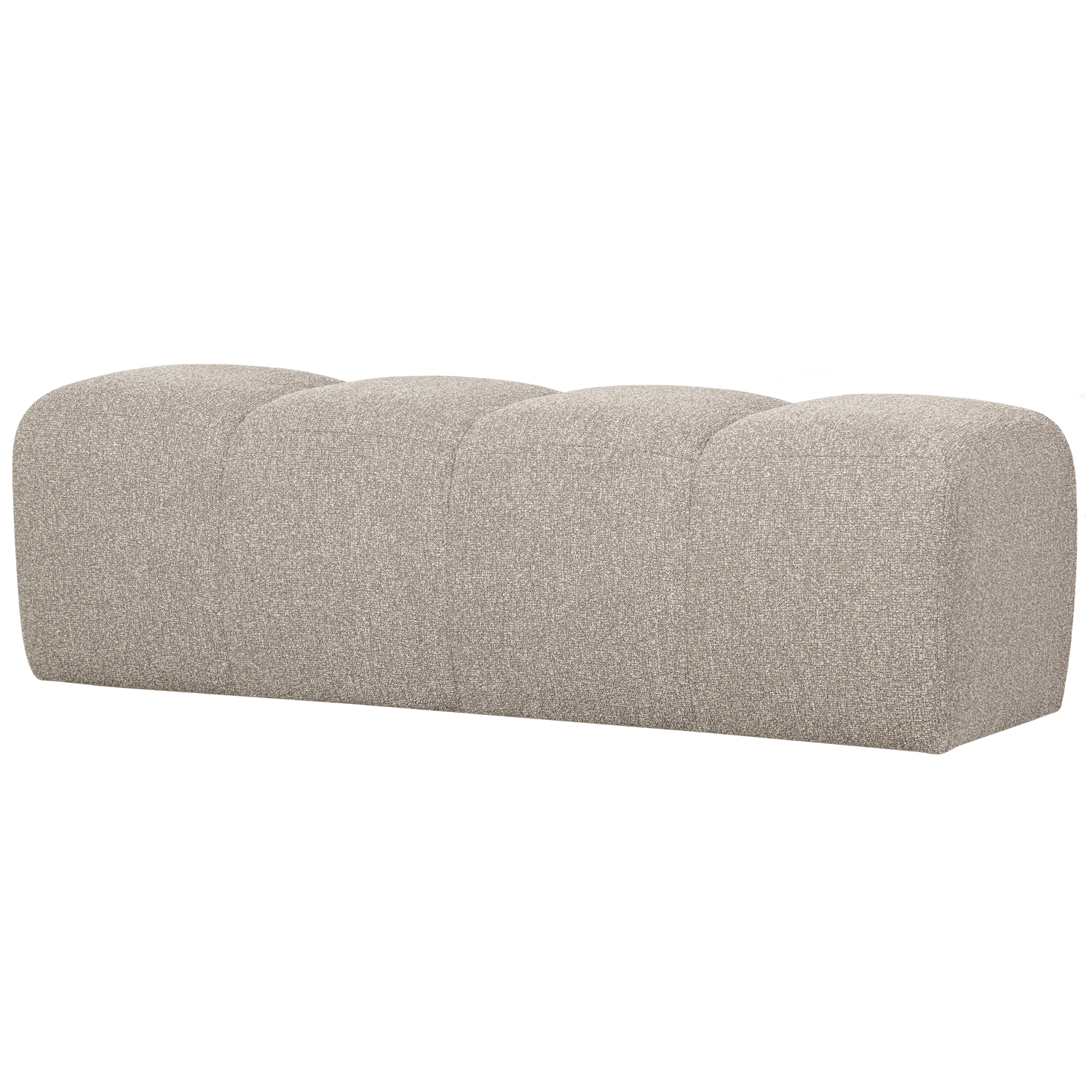 Mojo Eetbankje 164 Cm Boucle Beige Melange