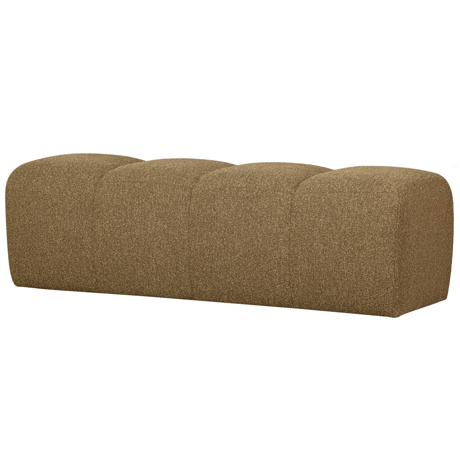 Mojo Eetbankje 164 Cm Boucle Geel/Bruin Melange van WOOOD – Luxe comfort op maat van PureWonen. Vraag naar de beste prijs.