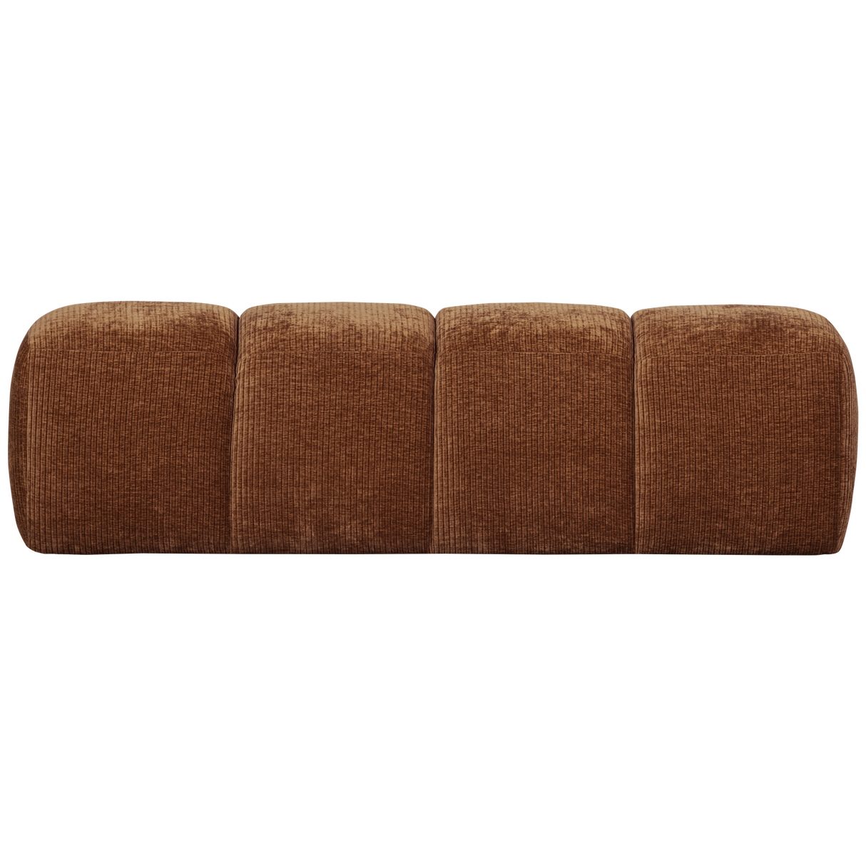 Mojo Eetbankje 164 Cm Ribstof Roestbruin van WOOOD – Luxe comfort op maat van PureWonen. Vraag naar de beste prijs.