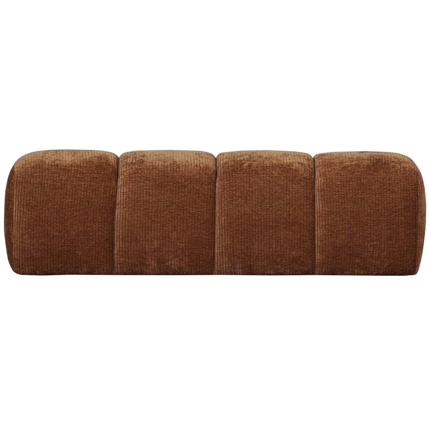 Mojo Eetbankje 164 Cm Ribstof Roestbruin van WOOOD – Luxe comfort op maat van PureWonen. Vraag naar de beste prijs.