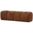 Mojo Eetbankje 164 Cm Ribstof Roestbruin van WOOOD – Luxe comfort op maat van PureWonen. Vraag naar de beste prijs.