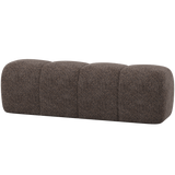 Mojo Eetbankje 164 Cm Wollig Bruin