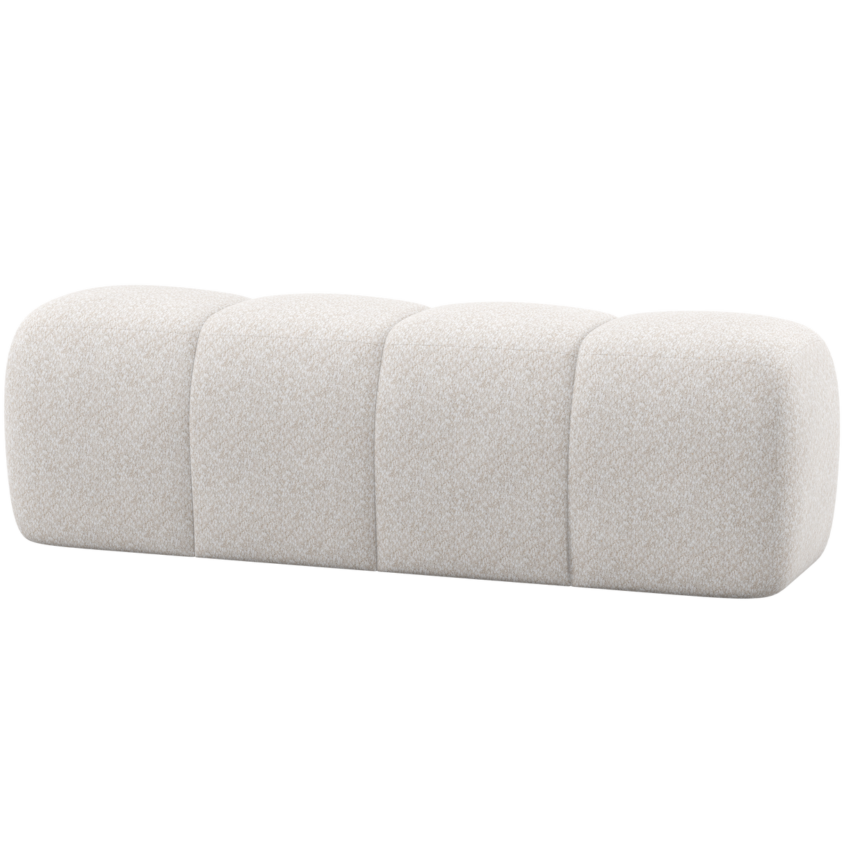 Mojo Eetbankje 164 Cm Wollig Ecru