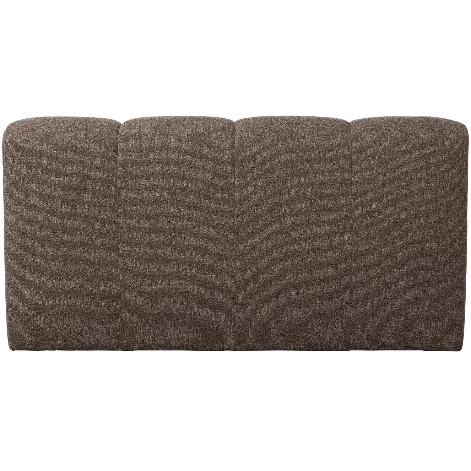Mojo Eetbankje 164 Cm Met Rugleuning Boucle Bruin Melange