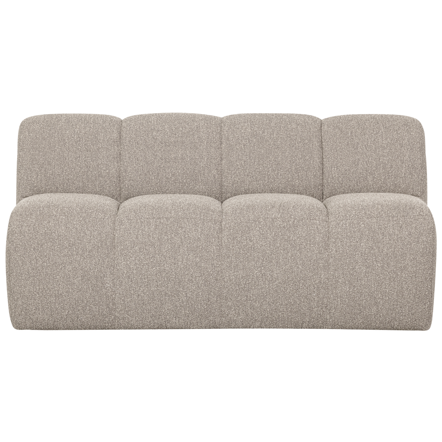 Mojo Eetbankje 164 Cm Met Rugleuning Boucle Beige Melange