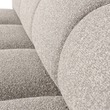 Mojo Eetbankje 164 Cm Met Rugleuning Boucle Beige Melange