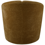 Mojo Draaifauteuil Ribstof Honinggeel