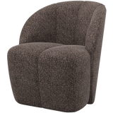 Mojo Draaifauteuil Wollig Bruin