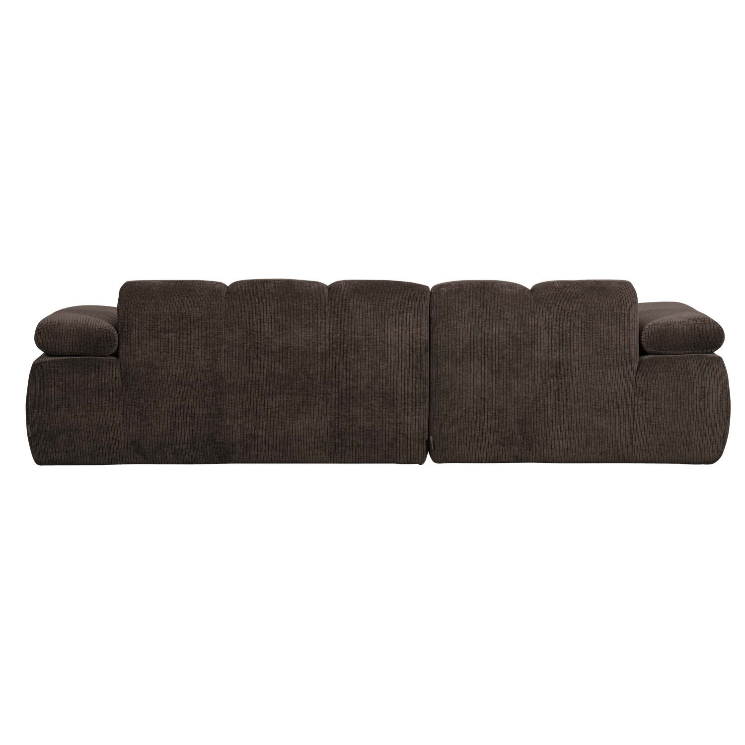Mojo Chaise Longue Bank Links Ribstof Bruin