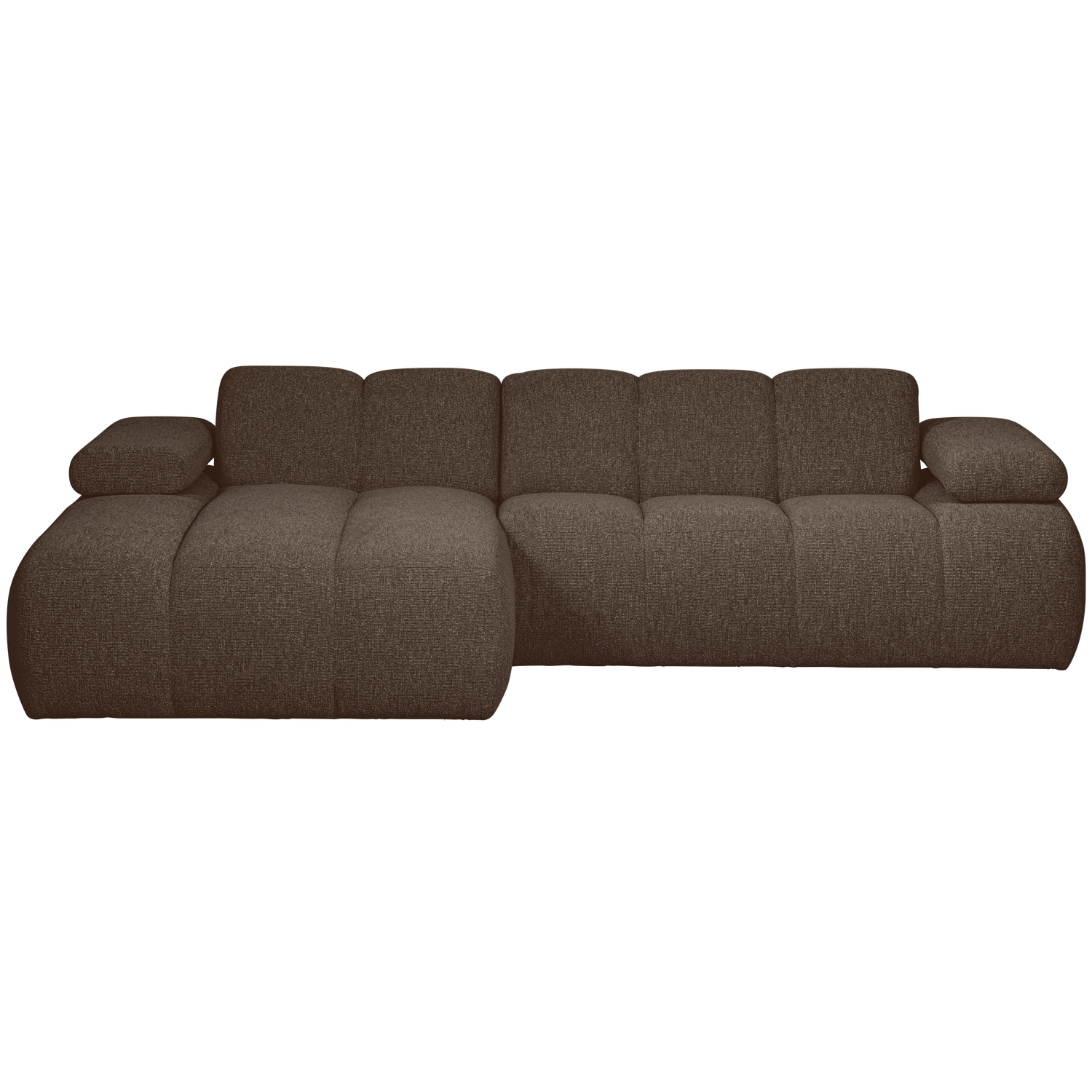 Mojo Chaise Longue Bank Links Boucle Bruin Melange