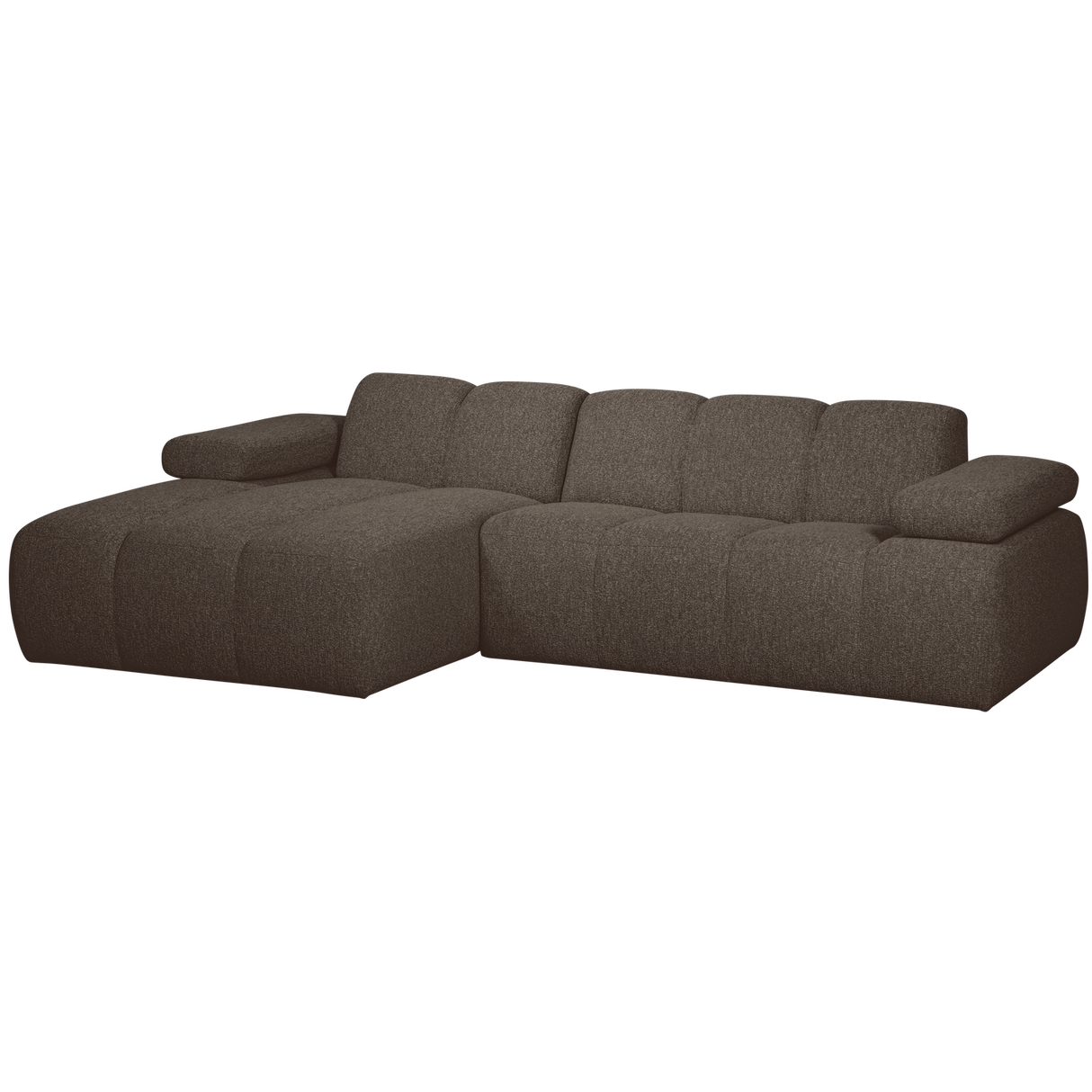 Mojo Chaise Longue Bank Links Boucle Bruin Melange